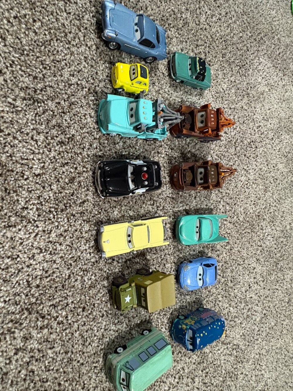 Disney Pixar Cars Radiator Springs Diecast Character Lot